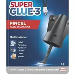 (2640969/2046283/2640) LOCTITE SUPER GLUE-3 ADHESIVO INSTANTÁNEO PINCEL 5GR