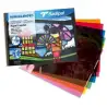 (S0400006) SADIPAL BLOC DE MANUALIDADES PAPEL CELOFÁN 10 HOJAS 32X24CM COLORES SURTIDOS