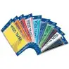 (S0718111) SADIPAL PAPEL DE SEDA PARA MANUALIDADES 50X75CM AZUL BOLSA 26 HOJAS