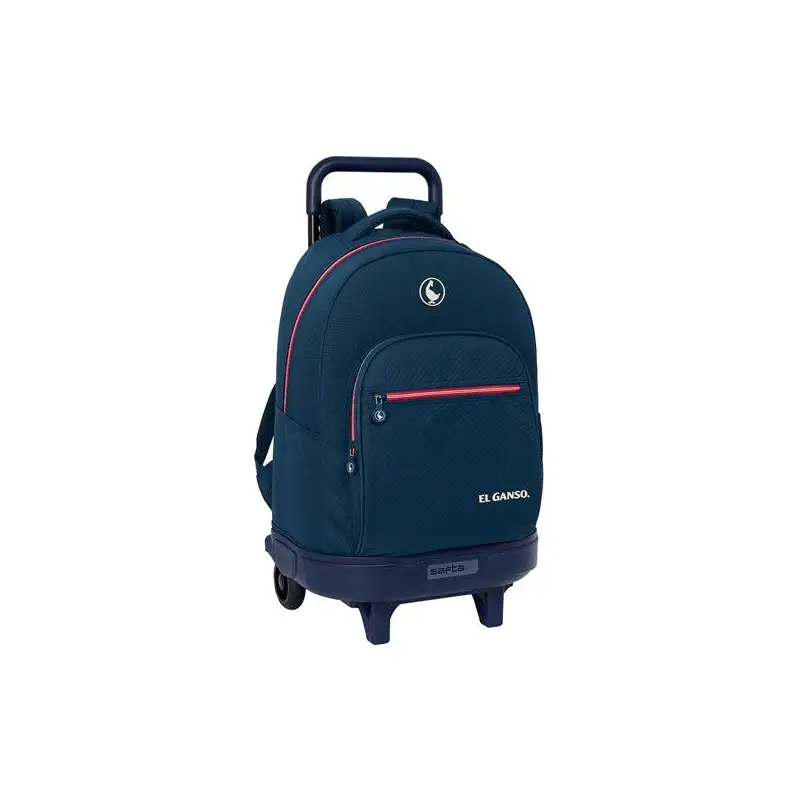 (612409918) SAFTA MOCHILA GRANDE C/RUEDAS COMPACT EXTRAIBLE EL GANSO "CLASSIC"