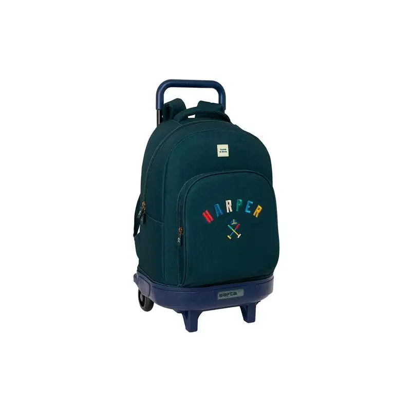 (612459918) SAFTA MOCHILA GRANDE CON RUEDAS COMPACT EXTRAÍBLE HARPER & NEYER