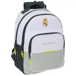 (612554773) SAFTA MOCHILA DOBLE CON CANTONERAS ADAPT.CARRO REAL MADRID EQUIPACIÓN 25/26