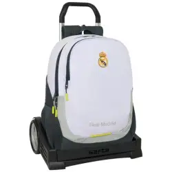 (612554860) SAFTA MOCHILA 665+CARRO EVOLUTION REAL MADRID EQUIPACIÓN 25/26