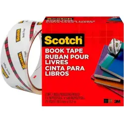 (7010408190) SCOTCH CINTA ADHESIVA TRANSPARENTE PARA REPARACIÓN DE LIBROS PP ROLLO 38