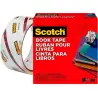 (7010408190) SCOTCH CINTA ADHESIVA TRANSPARENTE PARA REPARACIÓN DE LIBROS PP ROLLO 38