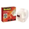 (7100027387) SCOTCH CINTA ADHESIVA SUPERTRANSPARENTE CRYSTAL 600 ROLLO 19MM X 33M CAJA INDIVIDUAL