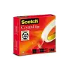 (7100027400) SCOTCH MAGIC CINTA SUPERTRANSPARENTE CRYSTAL 600 19X66  CAJA INDIVIDUAL (7100027400