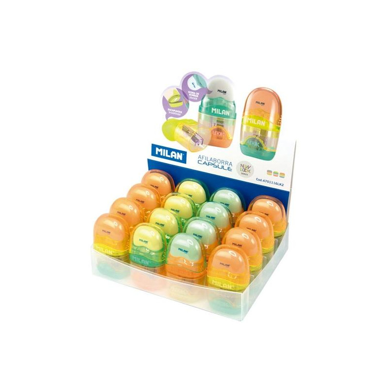 (4701116LK2) MILAN AFILABORRA CAPSULE SERIE NEW LOOK C/SURTIDOS EXPOSITOR 16 UD