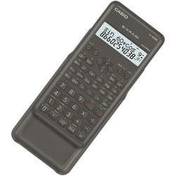 (FX-82MSII) CASIO CALCULADORA CIENTIFICA NEGRA 12 Y 10+2 DÍGITOS 240 FUNCIONES FX-82MS-2