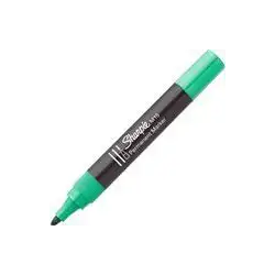 (S0192645) SHARPIE MARCADOR PERMANENTE VERDE M15 PUNTA REDONDA CAJA 12 UD