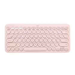 (920-009587) LOGITECH TECLADO K380 BLUETOOTH PARA TRES DISPOSITIVOS ROSA