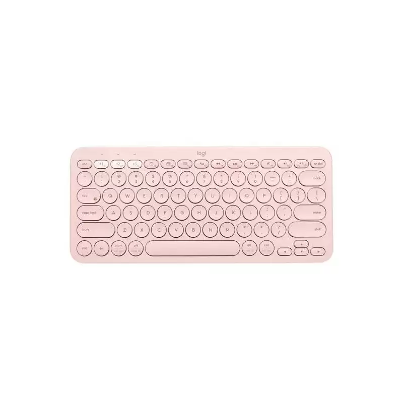 (920-009587) LOGITECH TECLADO K380 BLUETOOTH PARA TRES DISPOSITIVOS ROSA