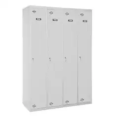 (8435104935040) SIMONRACK TAQUILLA METÁLICA SIMONLOCKER PROF. MON. SINGLE 4/4 300 (1200) 180X120X50CM GRIS
