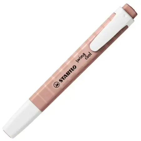 (275/165) STABILO MARCADOR SWING COOL NATURECOLORS OCRE OSCURO CAJA 10 UD