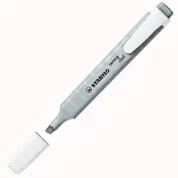 (275/194-8) STABILO MARCADOR FLUORESCENTE SWING COOL PASTEL GRIS POLVORIENTO CAJA 10 UD