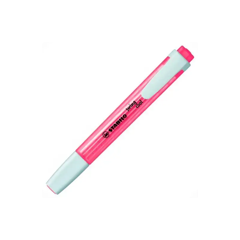 (275/40) STABILO MARCADOR FLUORESCENTE SWING COOL ROJO CAJA 10 UD