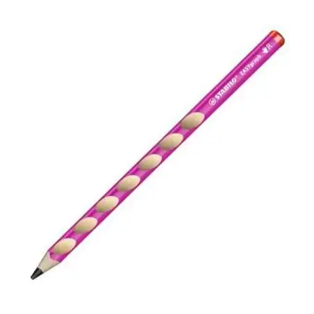 (322/01-HB) STABILO EASYGRAPH LAPIZ DIESTROS 322 HB ROSA -12U-