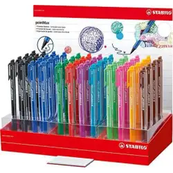 (488/48-1) STABILO ROTULADORES PARA ESCRITURA POINTMAX C/SURTIDOS EXPOSITOR 48 UD