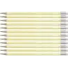 (4908/01-HB) STABILO SWANO LAPIZ GRAFITO CON GOMA PASTEL AMARILLO -12U-