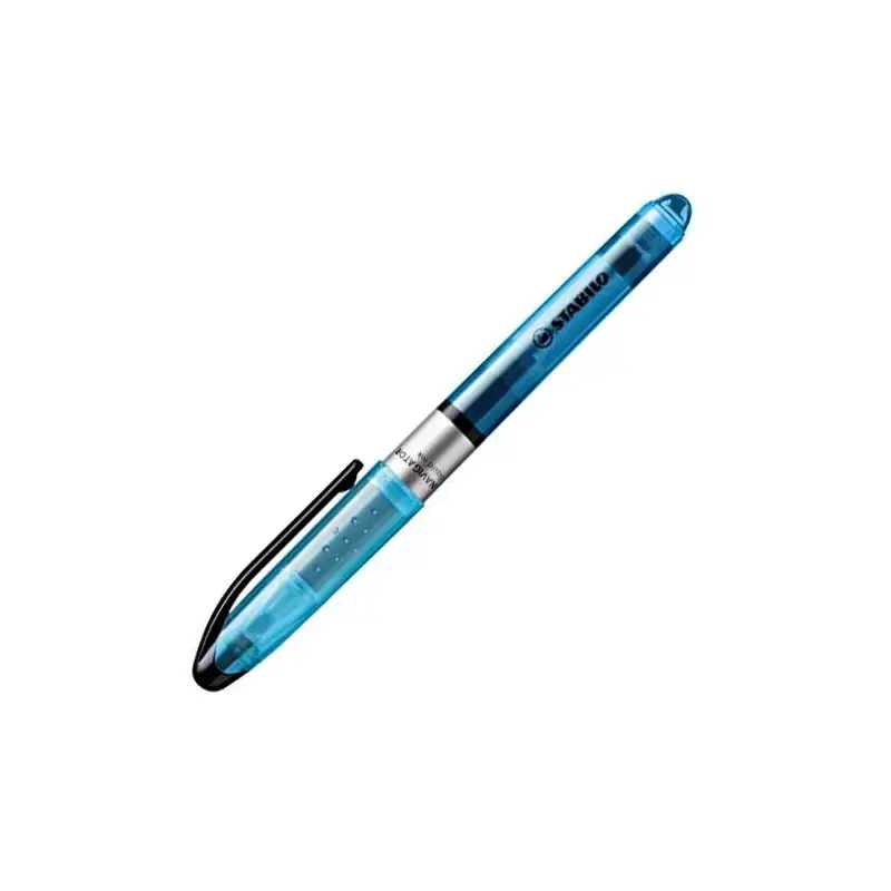 (545/31) STABILO MARCADOR FLUORESCENTE NAVIGATOR AZUL CAJA 10 UD