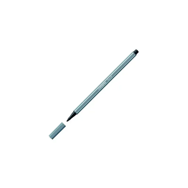 (68/11) STABILO ROTULADOR PEN 68 AZUL CLARO CAJA 10 UD