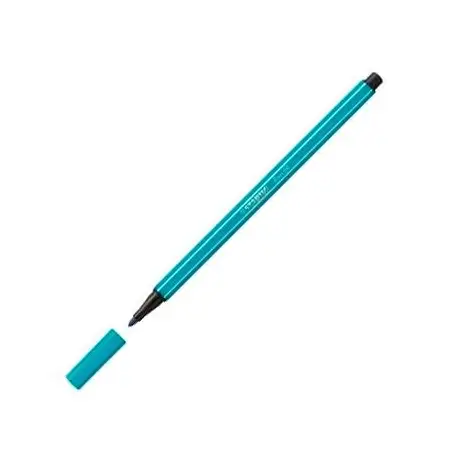 (68/31) STABILO ROTULADOR PEN 68 AZUL COBALTO CAJA 10 UD