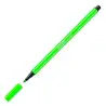(68/33) STABILO ROTULADOR PEN 68 VERDE CLARO CAJA 10 UD