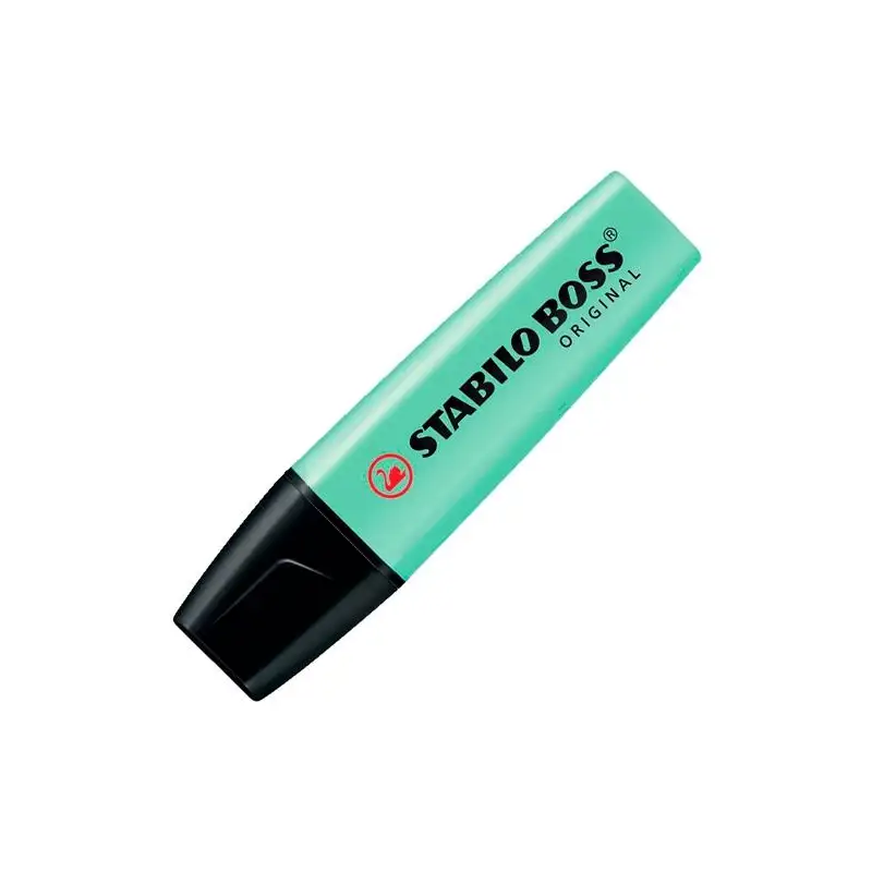 (70/116) STABILO MARCADOR FLUORESCENTE BOSS ORIGINAL MENTA PASTEL