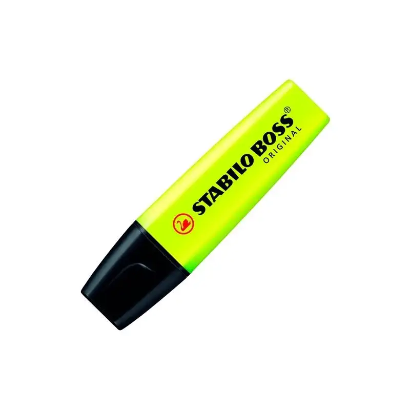 (70/24) STABILO MARCADOR FLUORESCENTE BOSS ORIGINAL AMARILLO