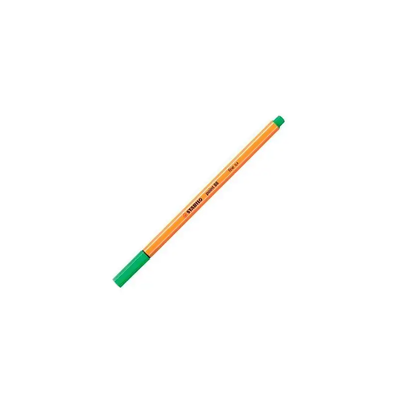 (88/16) STABILO ROTULADOR POINT 88 ESMERALDA CLARO CAJA 10 UD