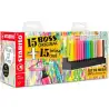 (E/87-3710) STABILO MARCADORES FLUORESCENTES SET DE MESA 15 UD BOSS ORIGINAL + 15 UD SWING COOL C/SURTIDOS