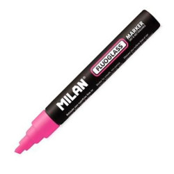 (591293412) MILAN FLUOGLASS ROTULADOR BORRABLE FUCSIA