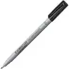 (316-9) STAEDTLER ROTULADOR NO PERMANENTE LUMOCOLOR 316 F NEGRO