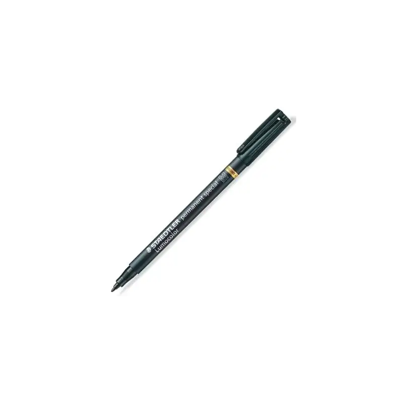 (319 M-9) STAEDTLER ROTULADOR ESPECIAL PERMANENTE LUMOCOLOR M NEGRO