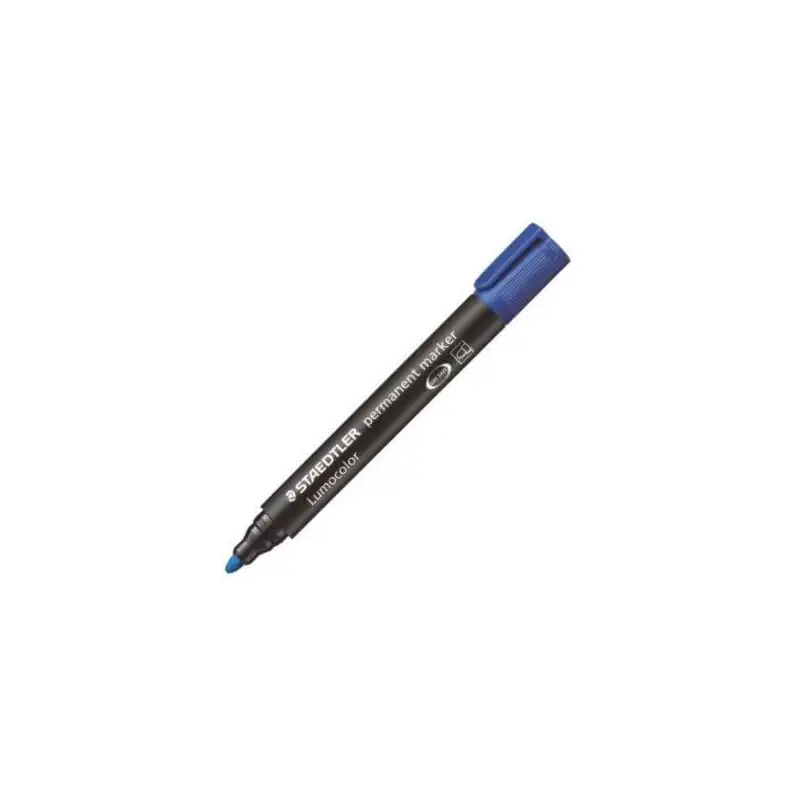 (352-3) STAEDTLER MARCADOR PERMANENTE LUMOCOLOR 352-3 AZUL