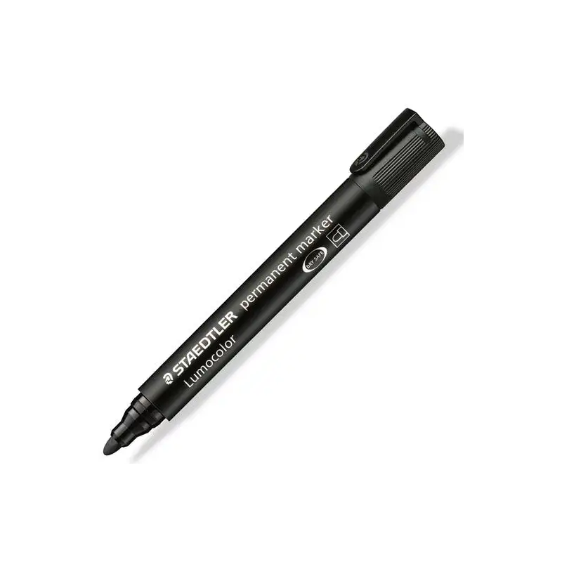 (352-9) STAEDTLER MARCADOR PERMANENTE LUMOCOLOR 352-9 NEGRO