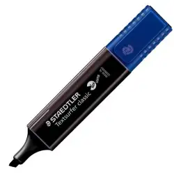 (364 C-9) STAEDTLER MARCADOR FLUORESCENTE TEXTSURFER CLASSIC VINTAGE NEGRO