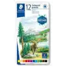 (146C M12) STAEDTLER LÁPICES DE COLORES DESING JOURNEY 146C C/SURTIDOS ESTUCHE METAL 12 UD