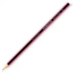 (185-20) STAEDTLER LÁPICES DE COLORES NORIS COLOUR MADERA WOPEX ECOLÓGICA ROSA