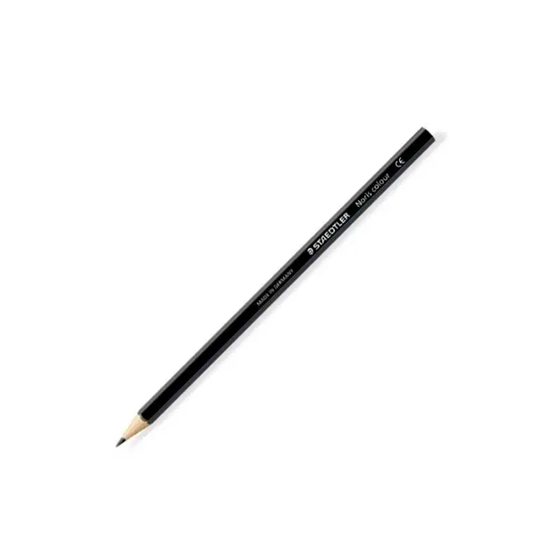 (185-9) STAEDTLER LÁPICES DE COLORRES NORIS COLOUR WOPEX ECOLÓGICO NEGRO