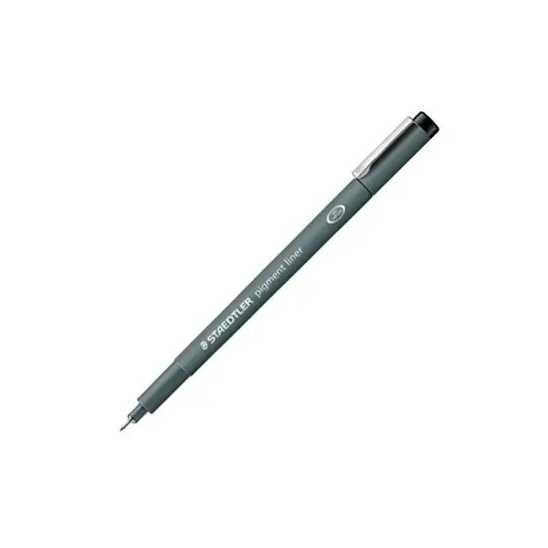 (308 01-9) STAEDTLER ROTULADOR CALIBRADO PIGMENT LINER 0.1MM NEGRO