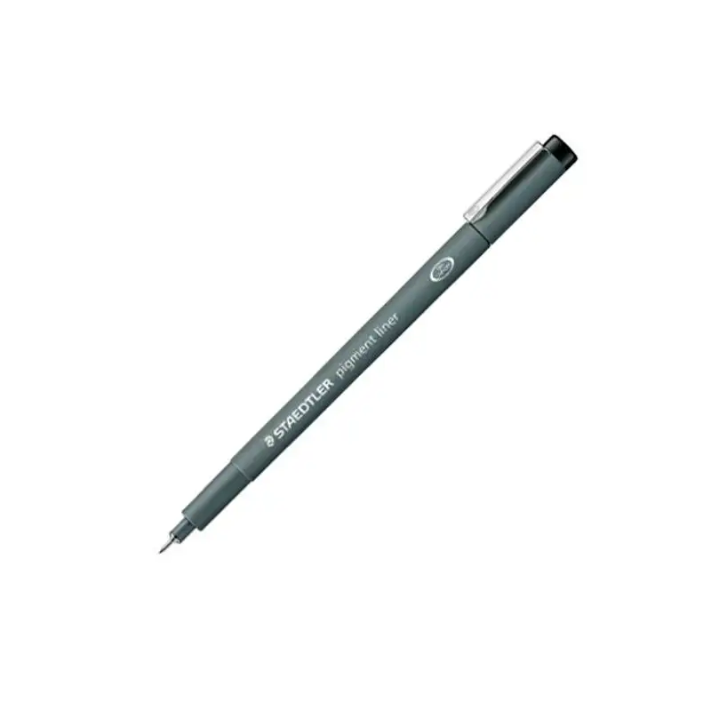 (308 04-9) STAEDTLER ROTULADOR CALIBRADO PIGMENT LINER 0.4MM NEGRO