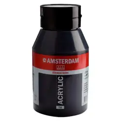 (17717352) TALENS AMSTERDAM STANDARD SERIES COLORES ACRÍLICOS BOTE 1000ML NEGRO ÓXIDO