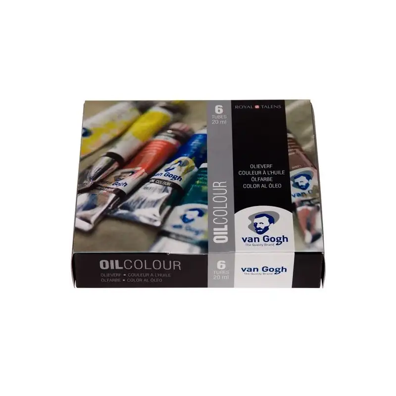 (2821406) TALENS VAN GOGH SET DE INICIACIÓN PINTURA AL ÓLEO DE 6 TUBOS DE 20ML COLORES SURTIDOS