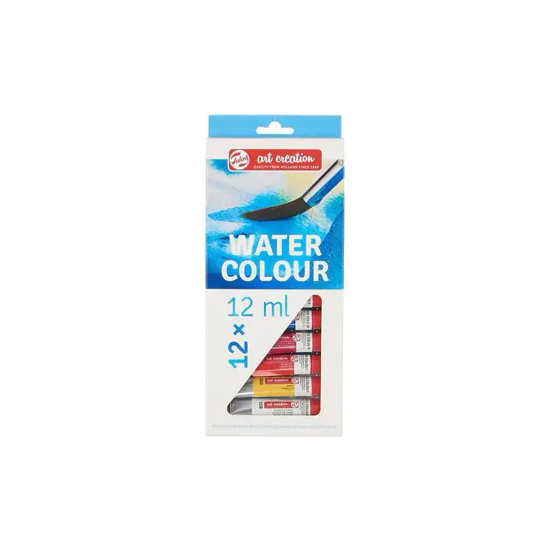 (9022012M) TALENS ART CREATION SET DE ACUARELAS TUBO 12ML C/SURTIDOS ESTUCHE 12 UD