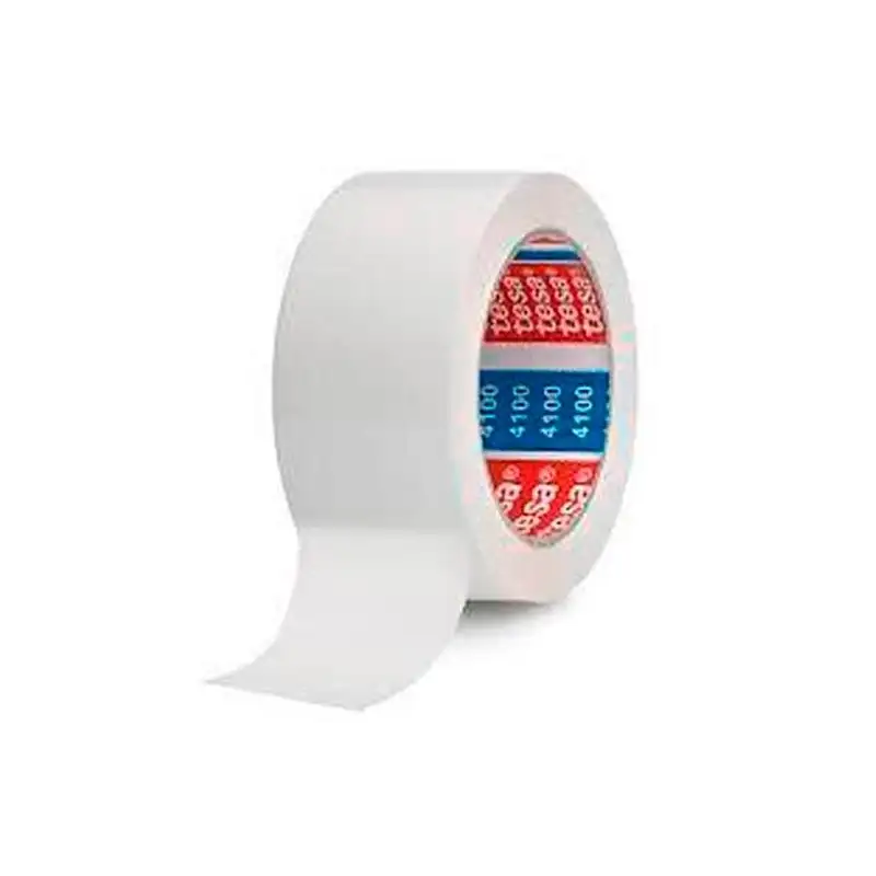 (04100-00034-00) TESA ROLLO PRECINTO 66MX50MM PVC RUGOSO BLANCO