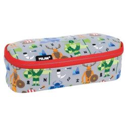 (081130VK) MILAN PORTATODO OVALADO SERIE ESPECIAL VIKINGS