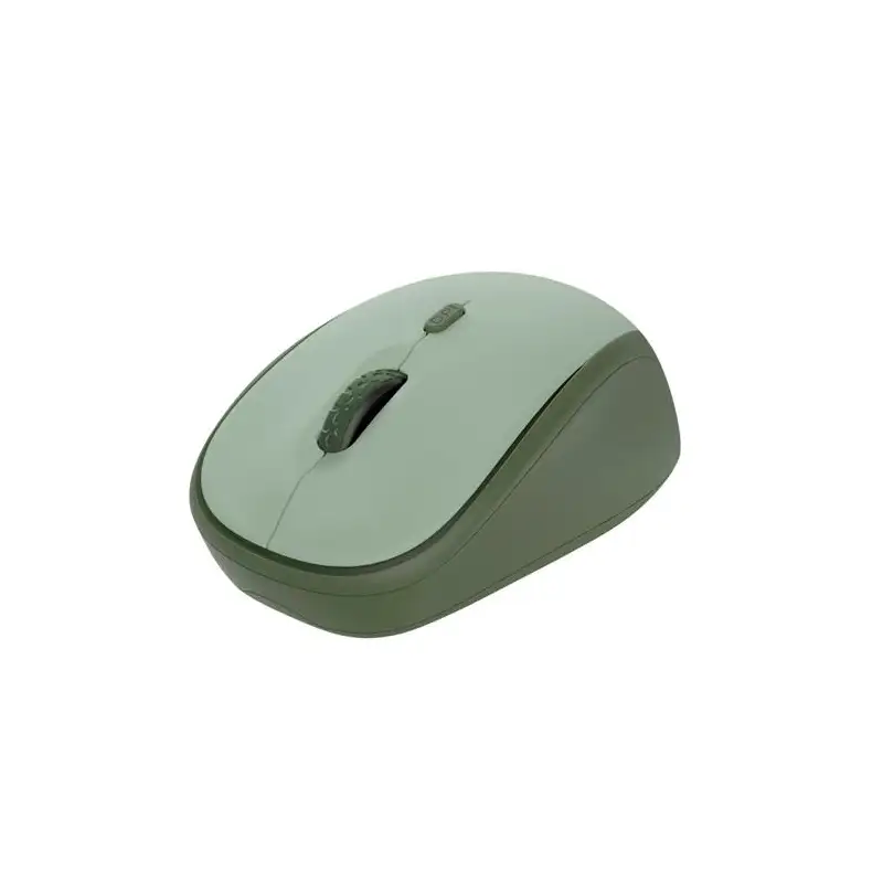 (24552) TRUST RATÓN OPTICO INALAMBRICO YVI+ ECO 1600 DPI AJUSTABLE VERDE