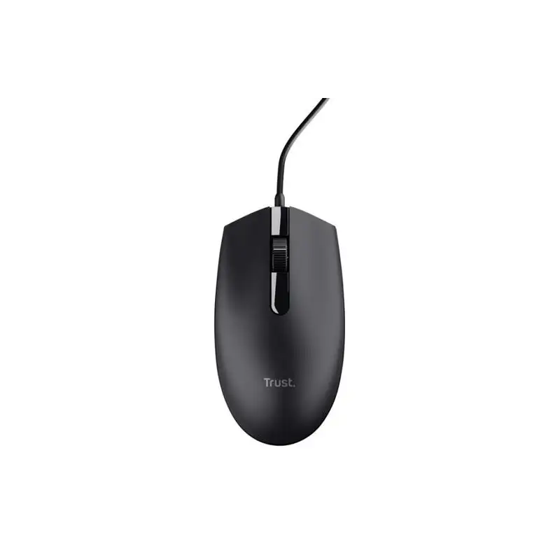 (25295) TRUST RATÓN TM-101 CABLE USB 1200DPI AMBIDIESTRO 3 BOTONES NEGRO