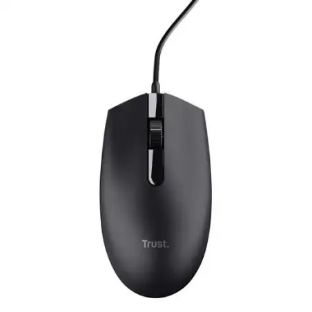 (25295) TRUST RATÓN TM-101 CABLE USB 1200DPI AMBIDIESTRO 3 BOTONES NEGRO
